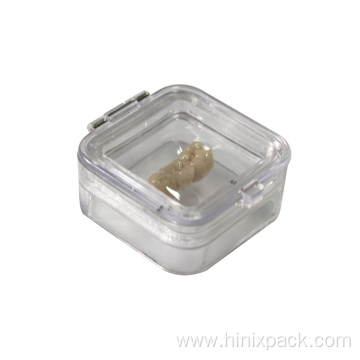 Dental Plastic Membrane Teeth Storage Crown Denture Box